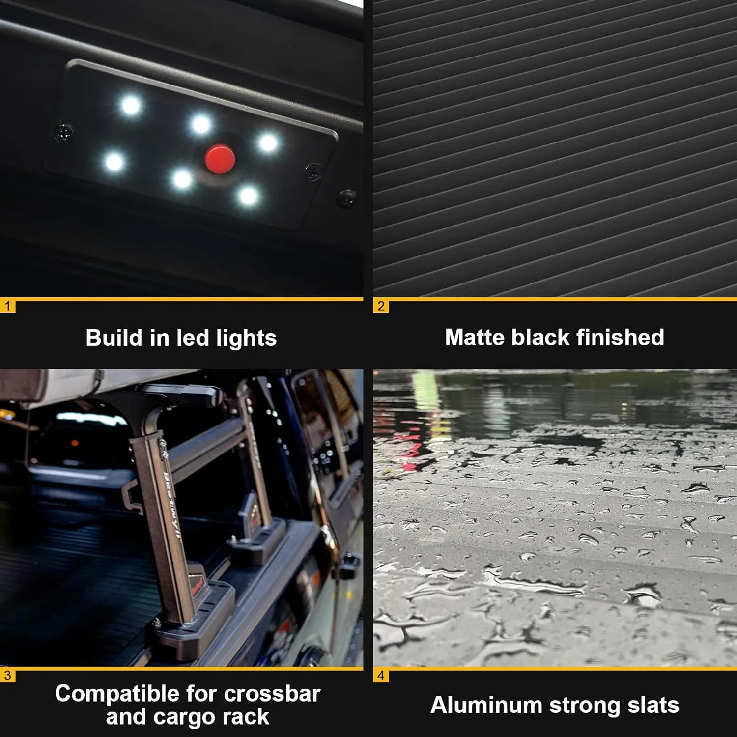 High-Standard Compression-Resistant Truck Bed Cover for Dust and Rain Protection