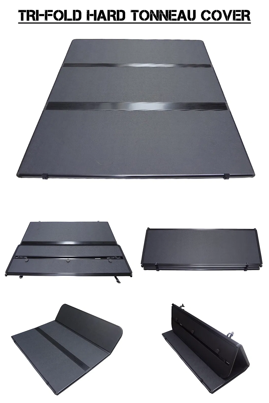 Aluminum Hard Folding Tonneau Cover Detail 1