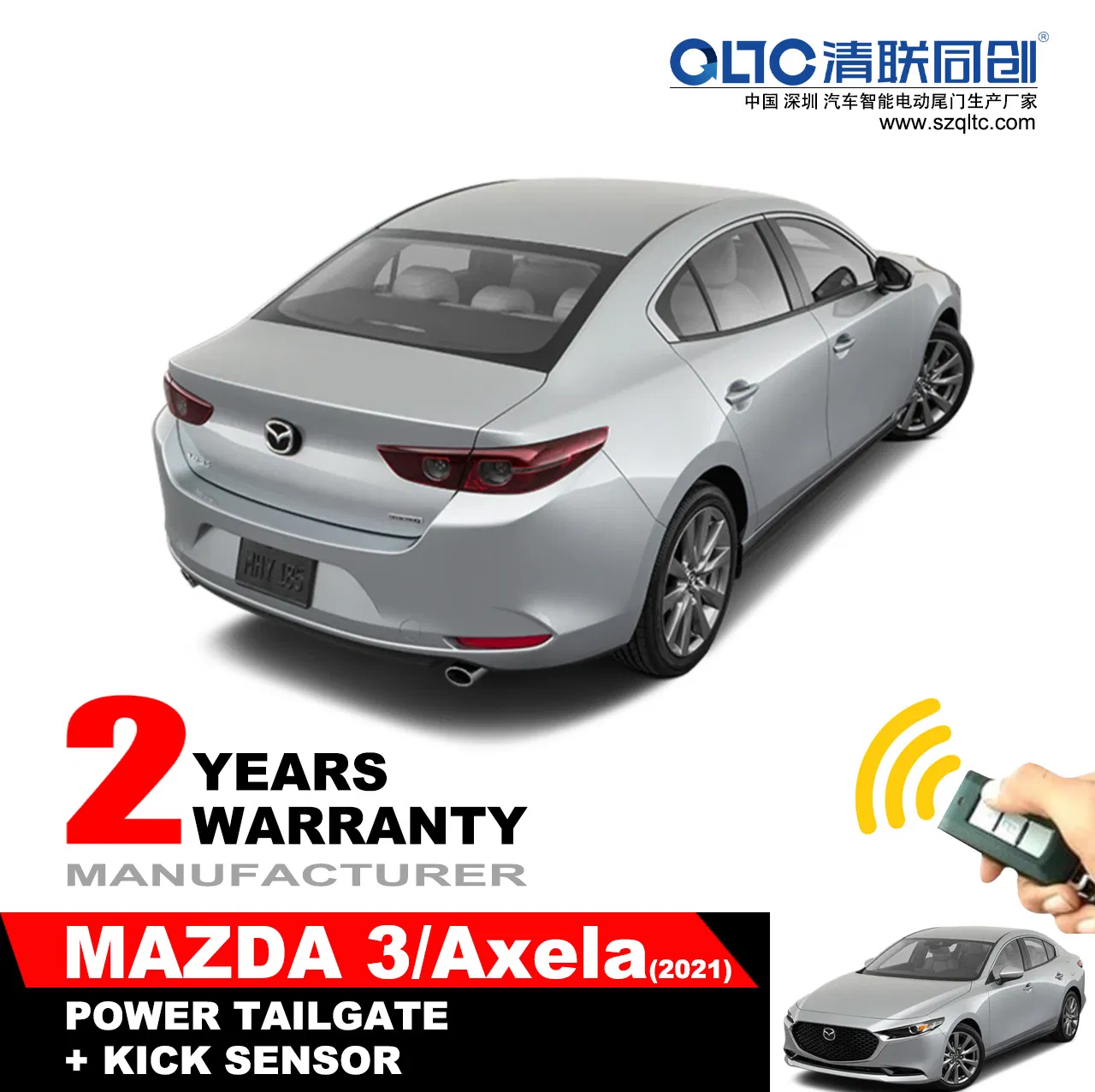Automatic Power Tailgate System for 2021 Mazda 3 and Axela