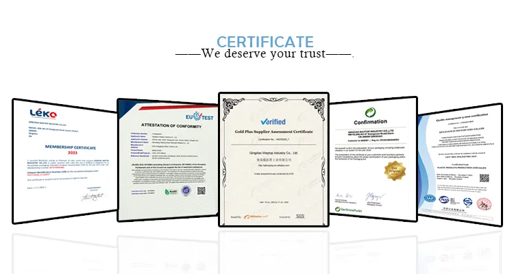 Certificates