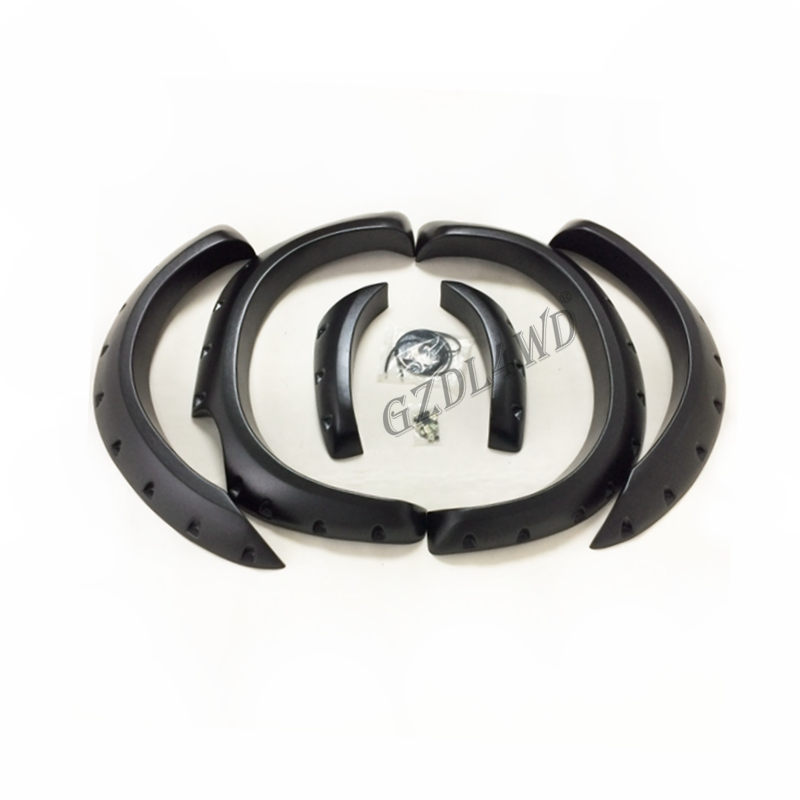 Gzdl4wd Offload Auto Exterior Mudguard Wheel Arch Fender Flare 4X4 for Ranger T6 2012-2015