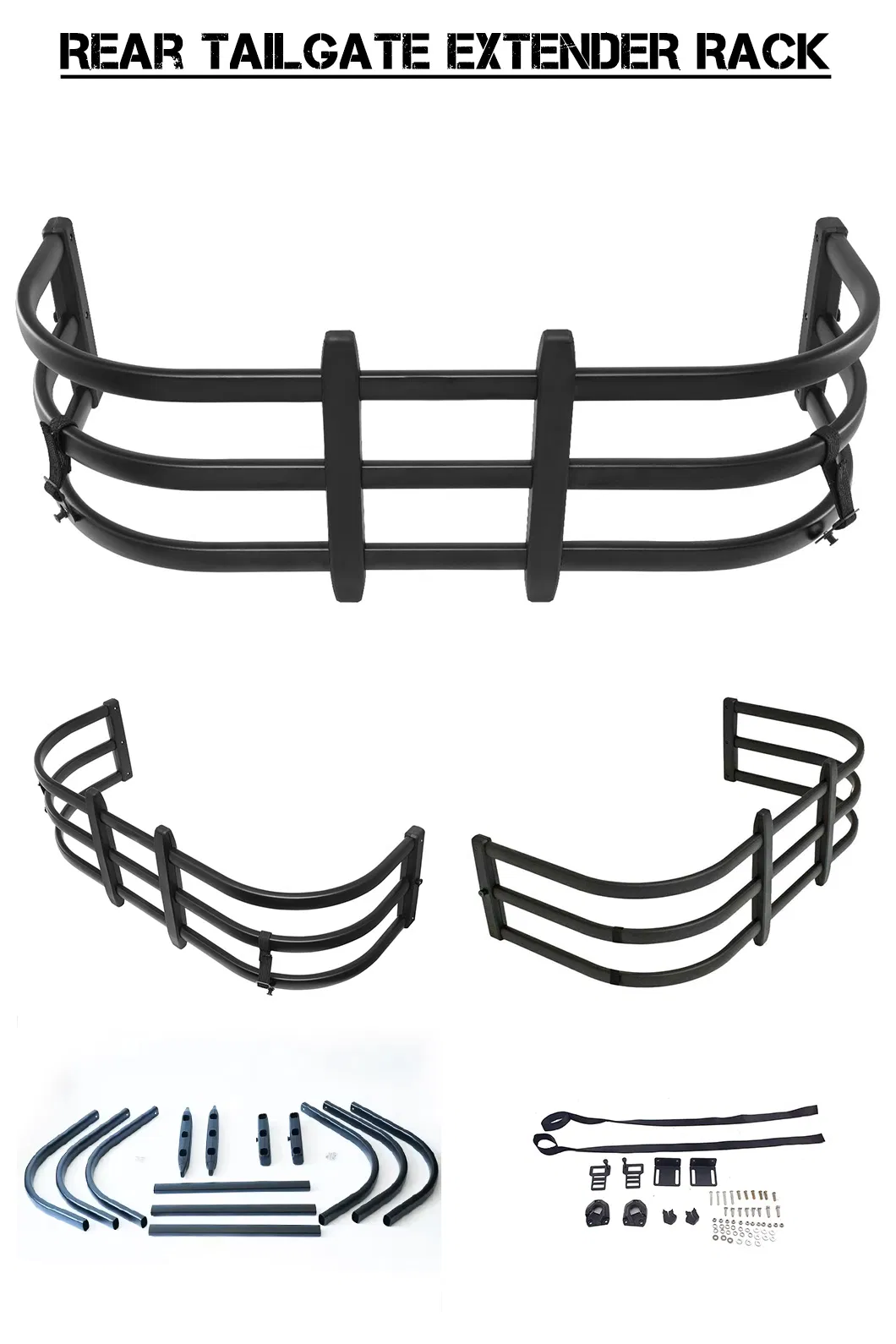 Heavy-Duty Aluminum Truck Bed Extender