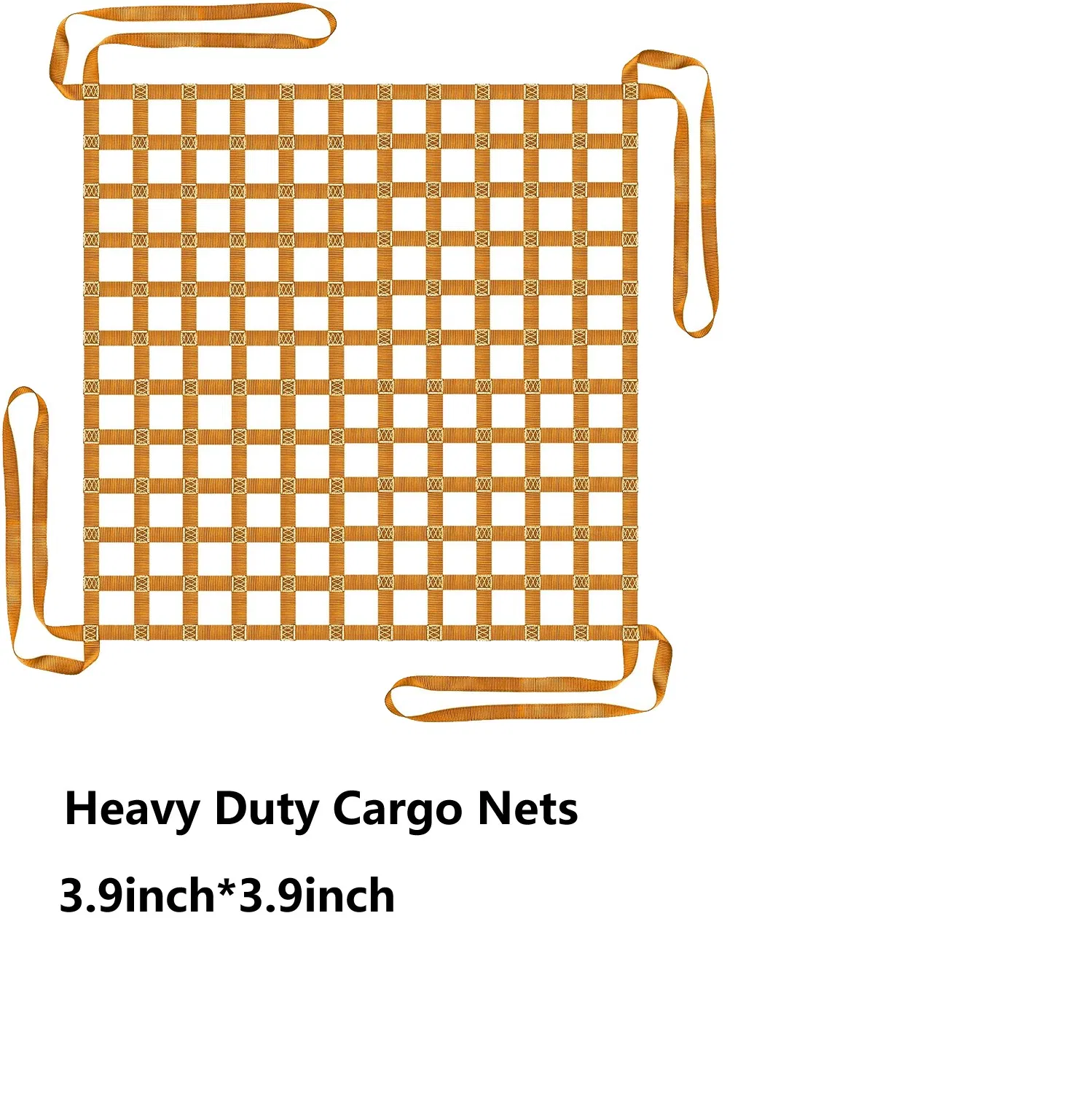 Safety Cargo Lifting Straps Net 661lbs, 3.28'x3.28' 10cm Square Mesh