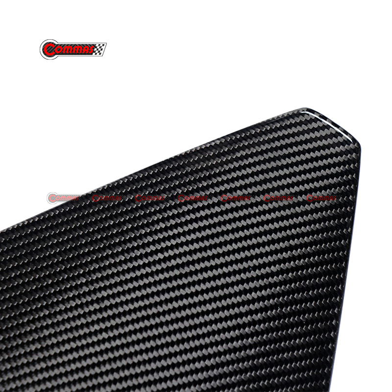 OEM Style 3K Carbon Glossy Car Accessories Interior Dashboard Cover for Lamborghini Huracan Lp610 Replacement Dry Carbon Fiber Dash Trim Cover