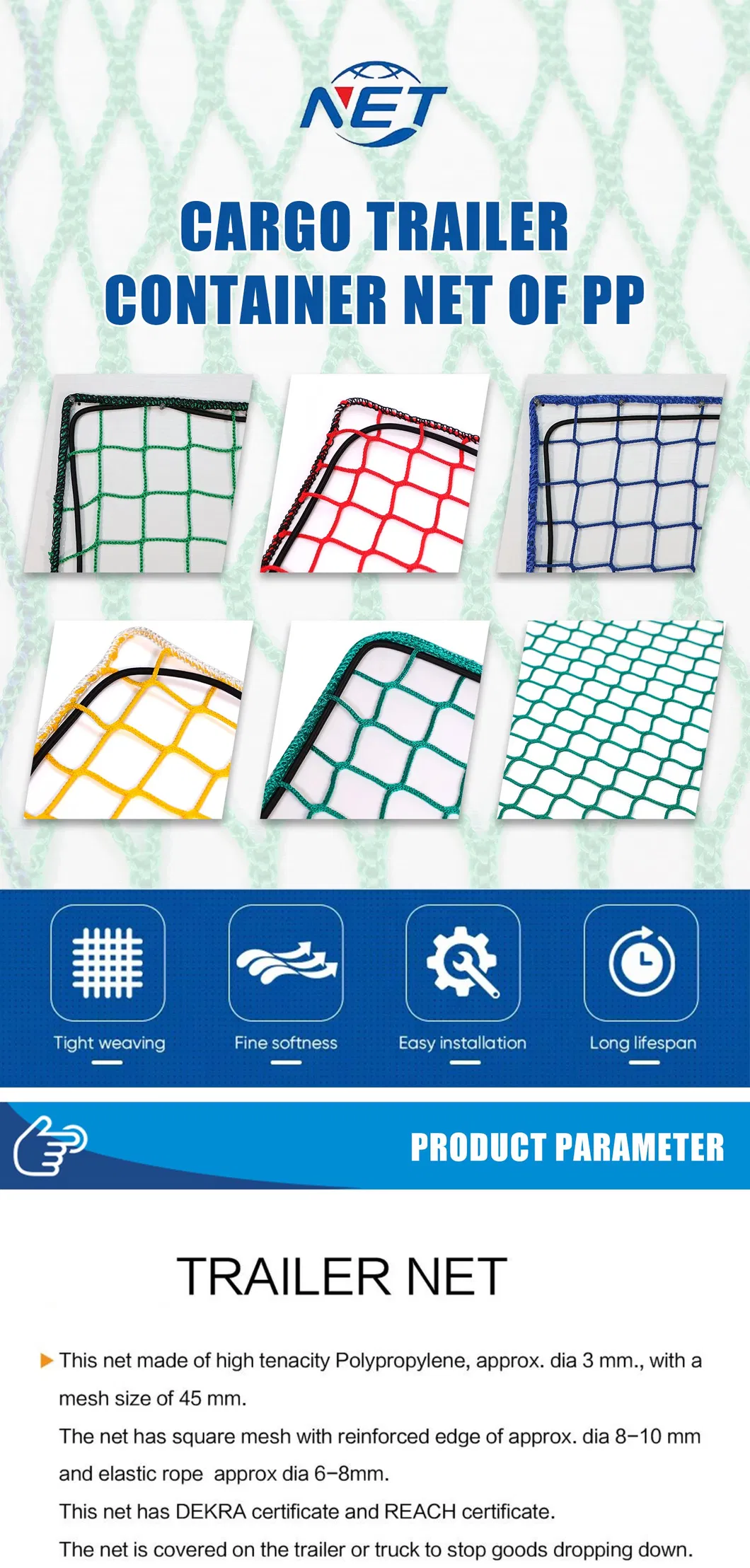 Trailer Cargo Net