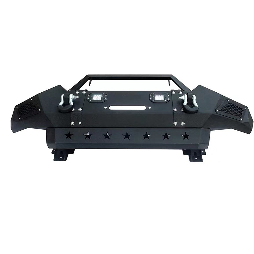 Handas 4X4 Bull Bar Steel Truck Front Bumper Bull Bar Universal for Tacoma Truck Modify Accessories