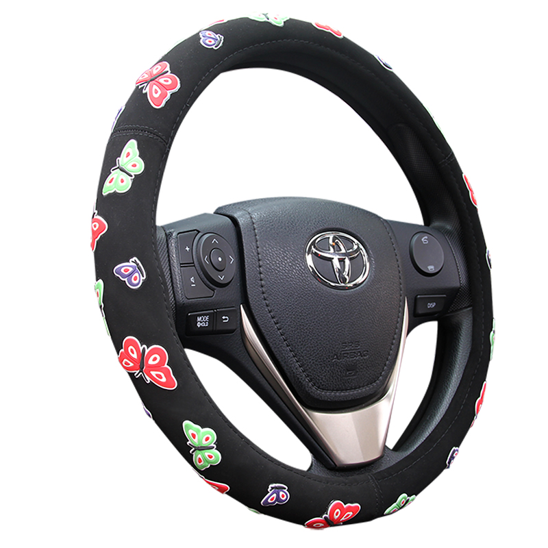Channel Good High Quality 15inch Universal PU Auto PVC Steering Wheel Cover 80481