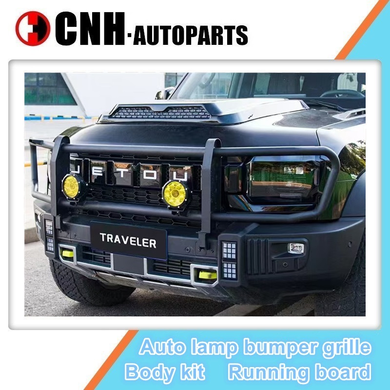 Front Grille and Bumper Bull Bar for Jetour T2 Traveler