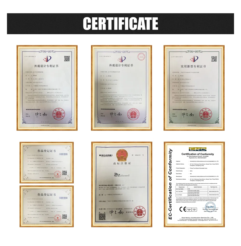 CE and RoHS Certifications