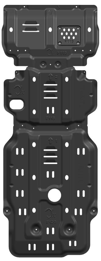 Lower Engine Cover Bottom Chassis Guard Board Engine Bottom Skid Plate Underbody Protection Board for Toyota Tundra