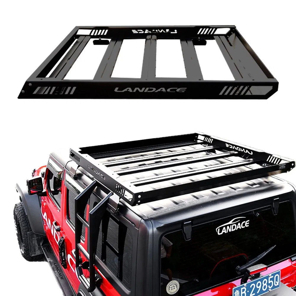 Top Roof Cargo Carrier Roof Rack Basket for Jeep Wrangler