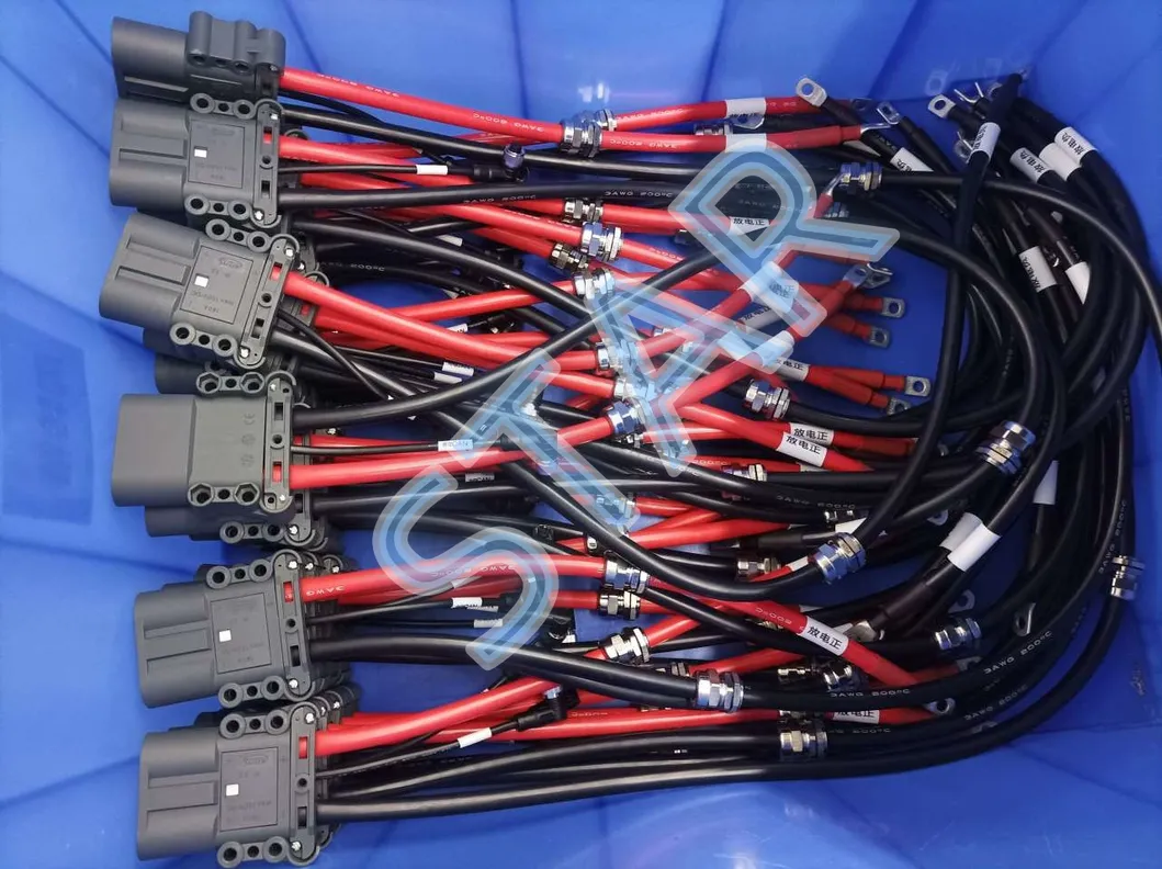45A Enchufe Automotriz de Alta Tensión 3 Pin Vehículos de Nueva Energía Cable de Alimentación a Prueba de Agua Conector EV Cable de Batería
