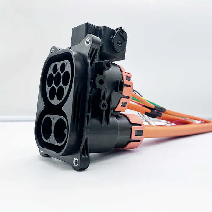 CC CCS1 Carga de Vehículos Eléctricos CCS2 Enchufe de VE 200A Conector de Cargador Rápido Combo