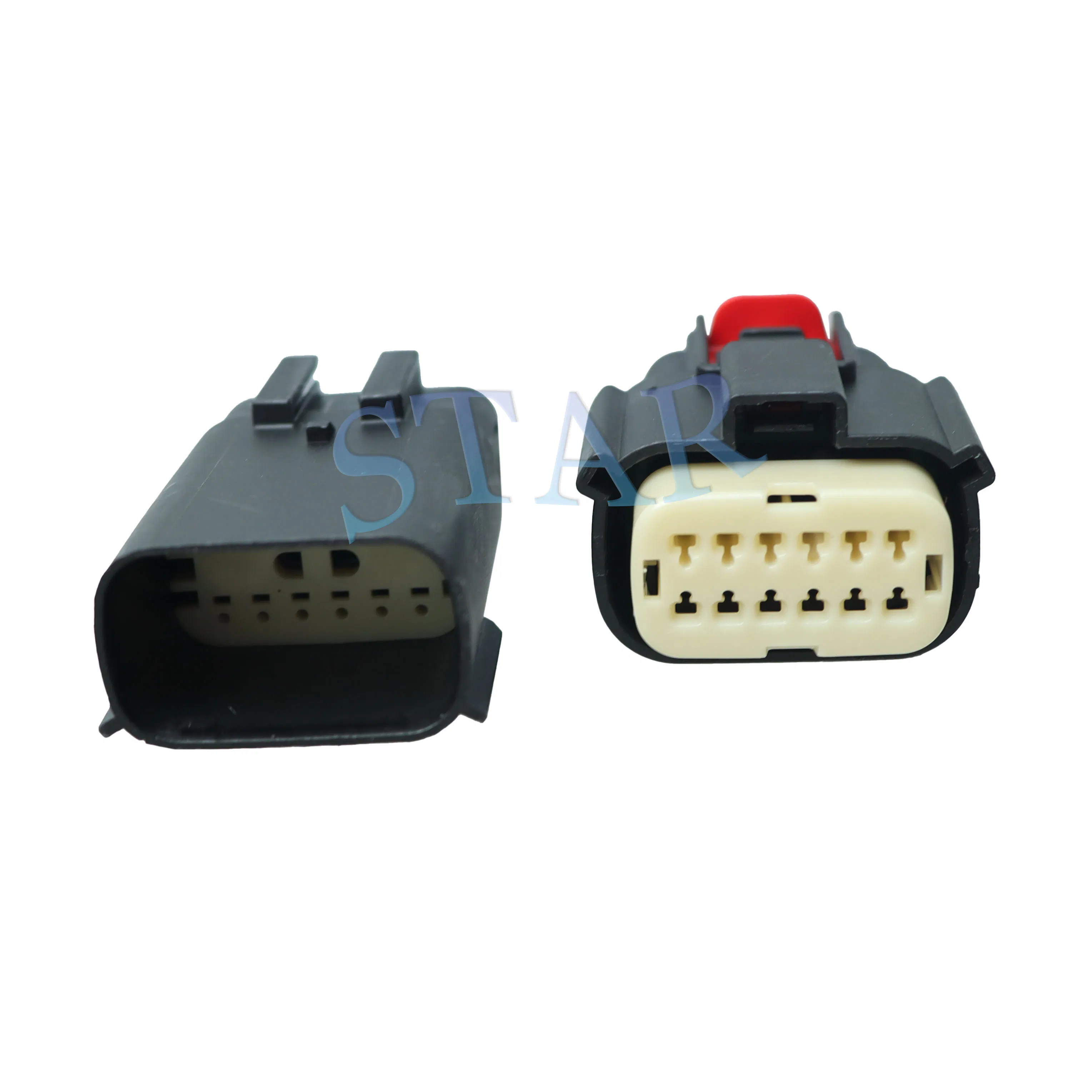 Conector Sello Automotriz Molex 8 Enchufe Macho Negro Mx150 Serie 3.5mm