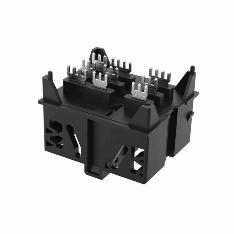 Conector vertical de encabezado PCB de cable eléctrico automotriz personalizado de OEM