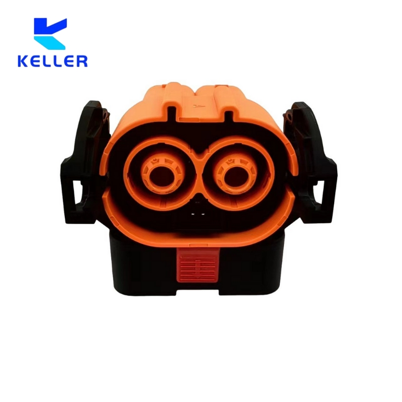 Conjunto de arnés de cableado con blindaje metálico de alta tensión Hvil 2 con conector para sistema automotriz eléctrico Hvc2p60fs1