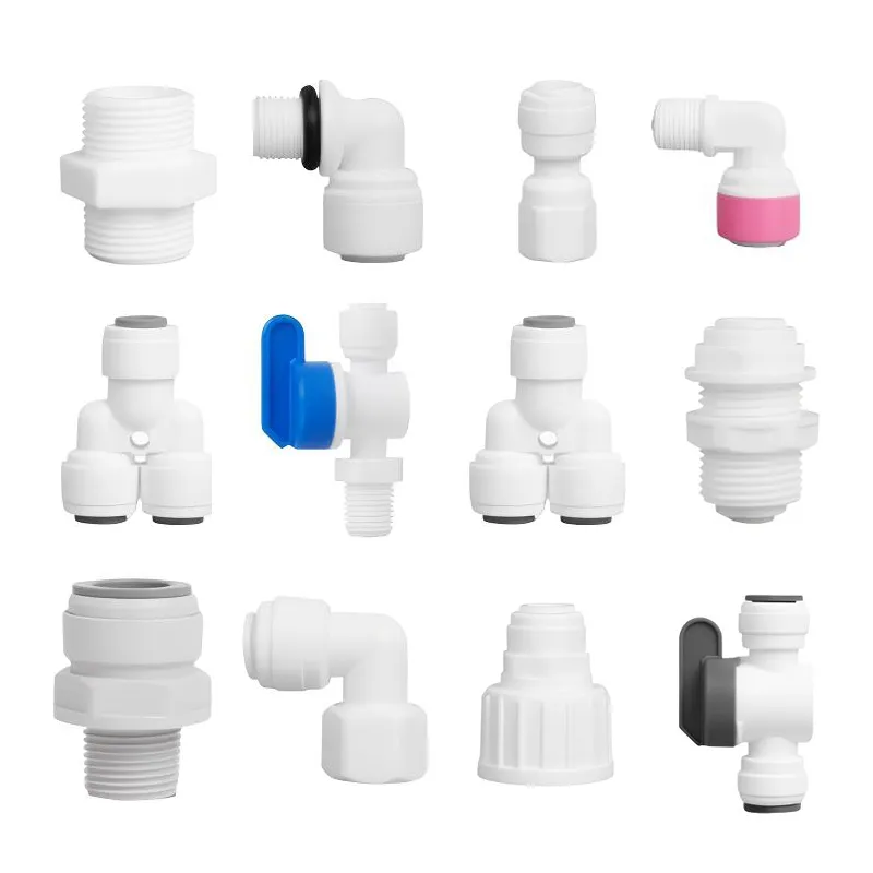 Conjunto de Juntas de Fontanería Populares, Conectores de Tuberías Profesionales para Sistemas de Tratamiento de Agua