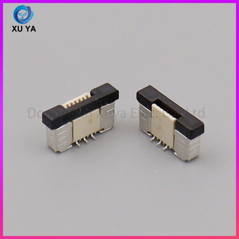Conector plano SMT FPC FFC vertical de fábrica OEM 0.5mm para electrónica automotriz y dispositivos de hogar inteligente con alta precisión