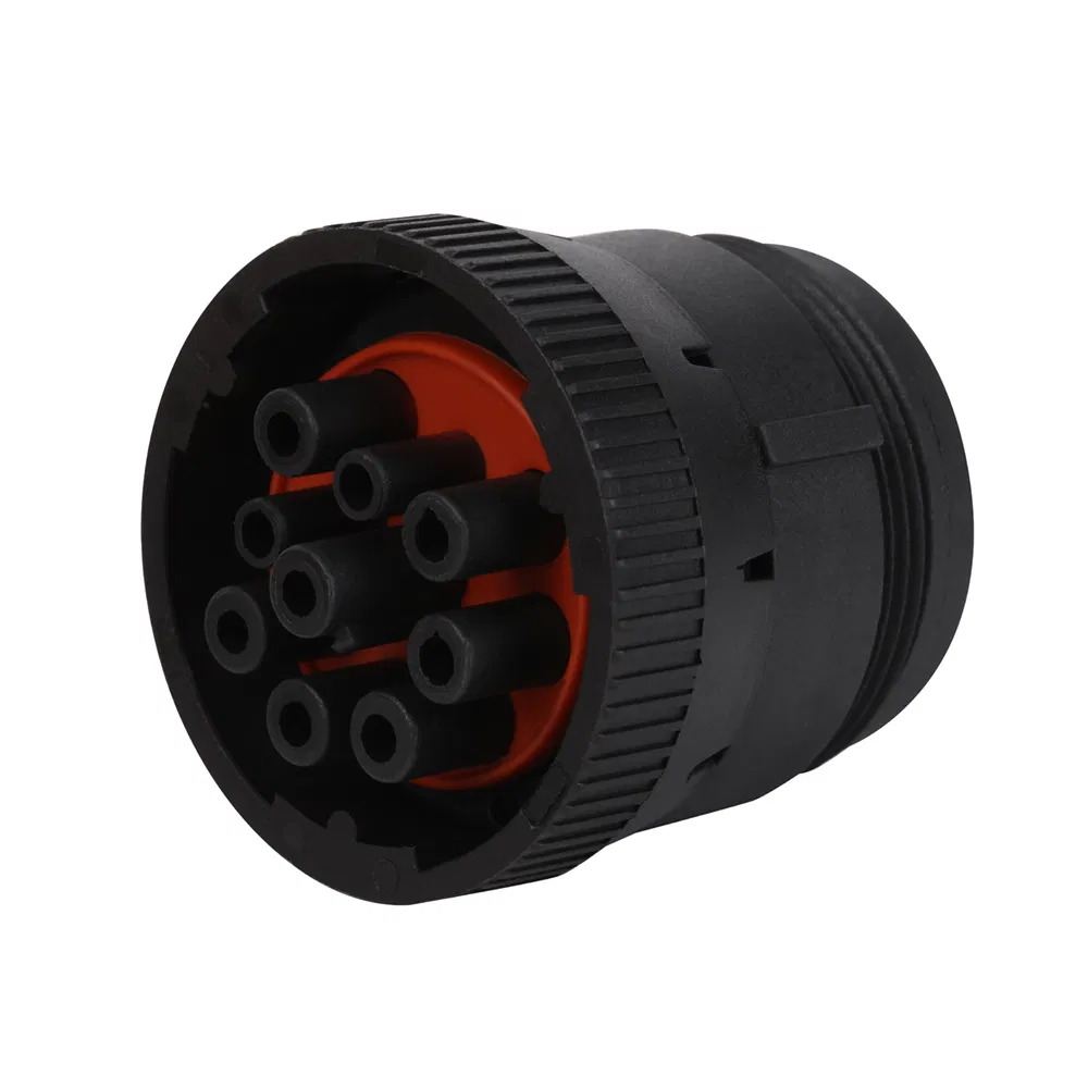 Tipo Personalizado 1 J1939 9p Enchufe para Conector Automotriz 12p