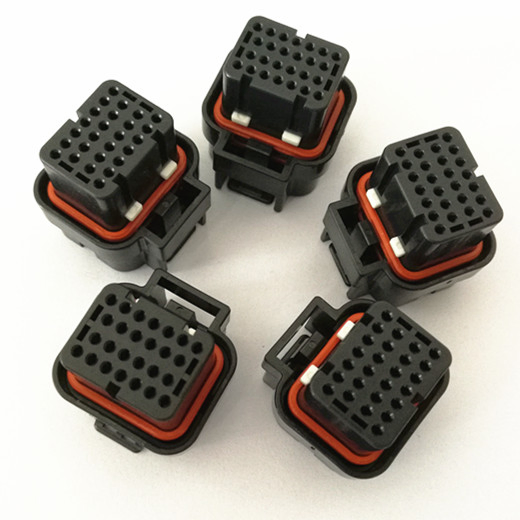 Conector Eléctrico Tyco/ECU 3-1437290-7 Tipo de Pin 26 Conectores a Prueba de Agua para Automóviles 34pin