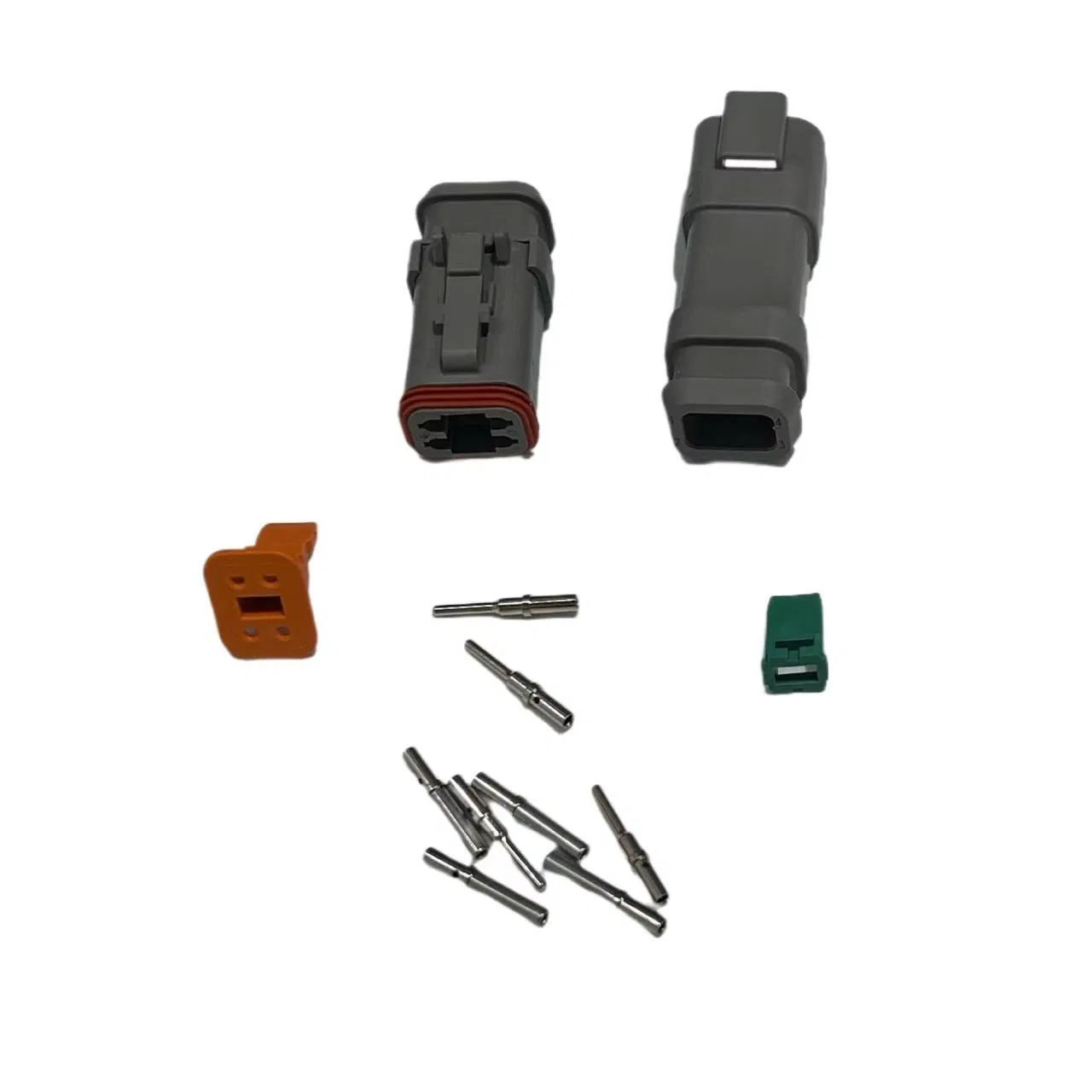 4/6/8/12 Pin Dt06-6s-E008 Dt06-6p-E008 Conector Dt Macho y Hembra Automotriz Impermeable Sellado Con Conector de Coche con Terminal