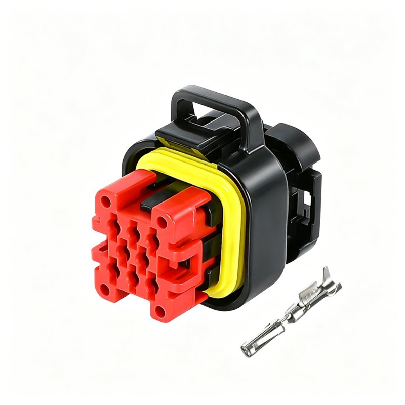 8p/14p/23p/35p Conector de ECU de automóvil de nueva energía 776286-1/776273-1/770680-1 Enchufe PCB a prueba de agua de latón macho hembra CE
