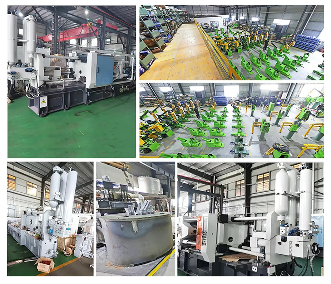 Sistema de inyección de máquina de fundición a presión, consumibles y piezas