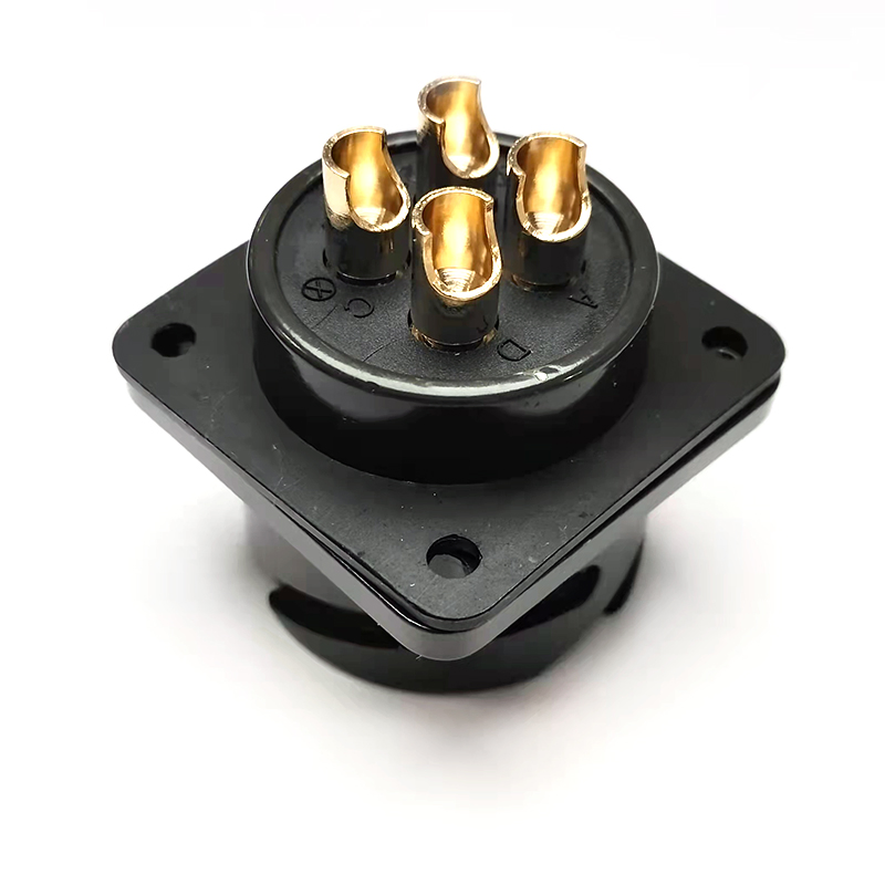 Conector circular macho de alta calidad 4-Pin con bloqueo de bayoneta