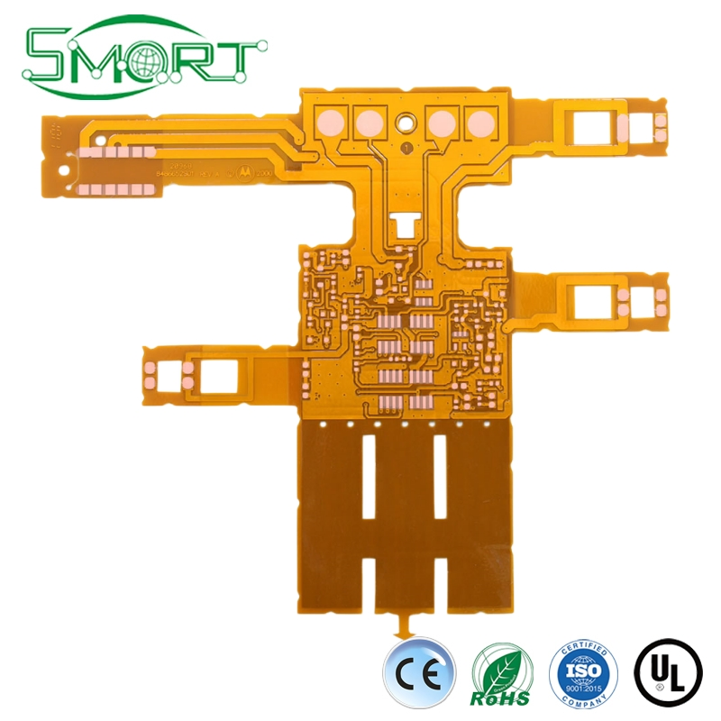 Placa de circuito impreso flexible de iluminación automotriz personalizada de alta fiabilidad, luz trasera de doble cara