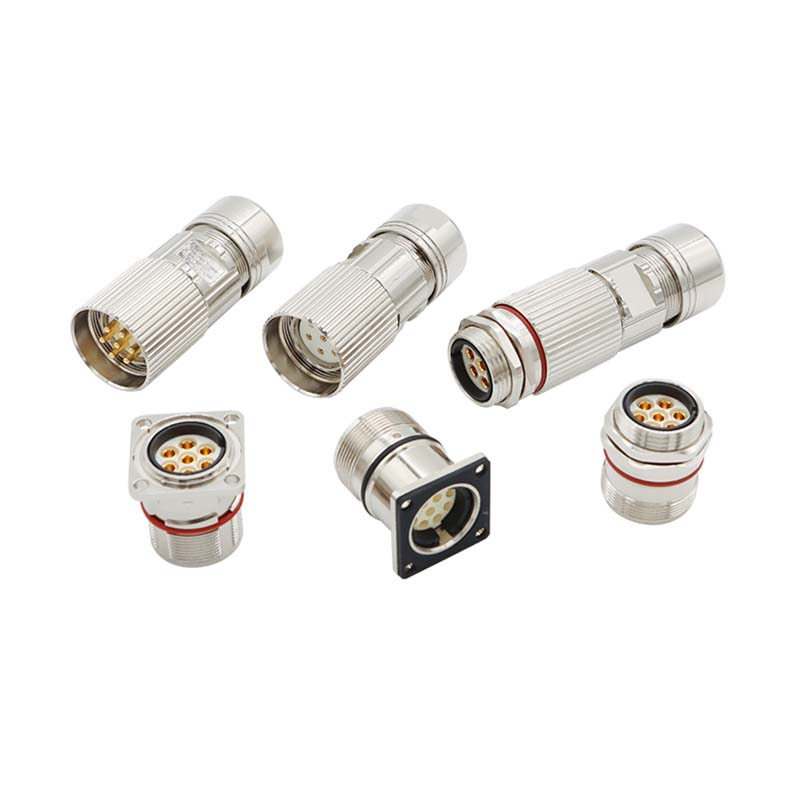 Conector Circular Industrial de Comunicación y Control de Vehículos de Alta Calidad M16