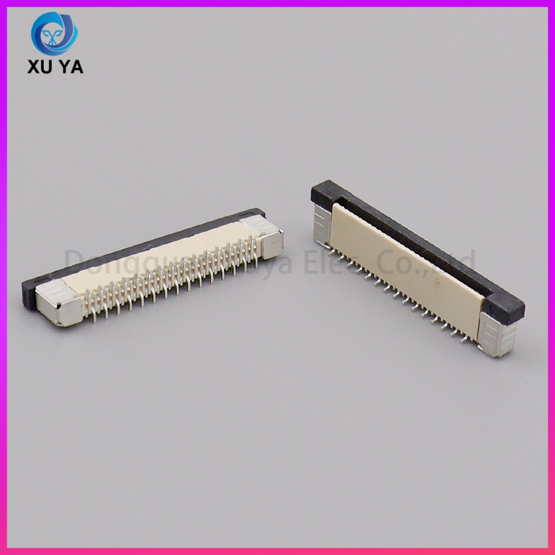 Conector plano SMT FPC FFC vertical de fábrica OEM 0.5mm para electrónica automotriz y dispositivos de hogar inteligente con alta precisión