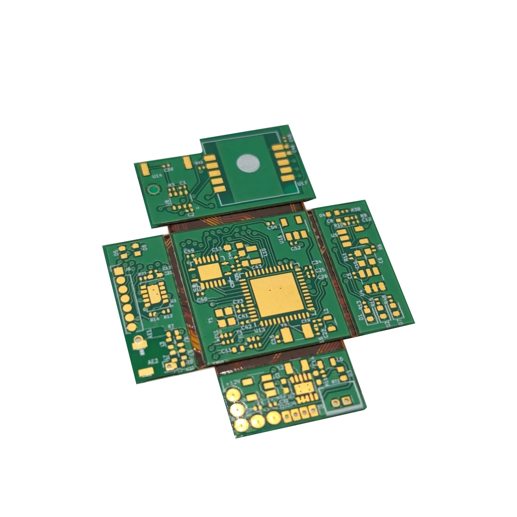 Fabricación de PCB Cubierta de FPC Multicapa Personalizada Placa de Circuito Flexible Pi