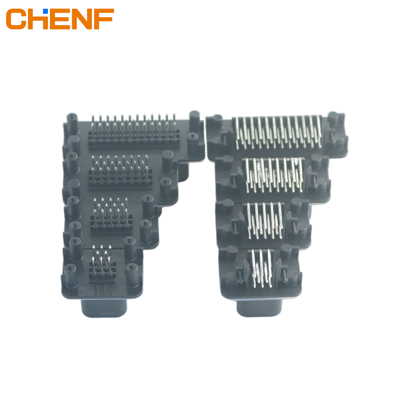 Conector de potencia rápido de arnés de cableado sellado de nylon con contacto de latón automotriz 8 vías 776286-1 personalizado