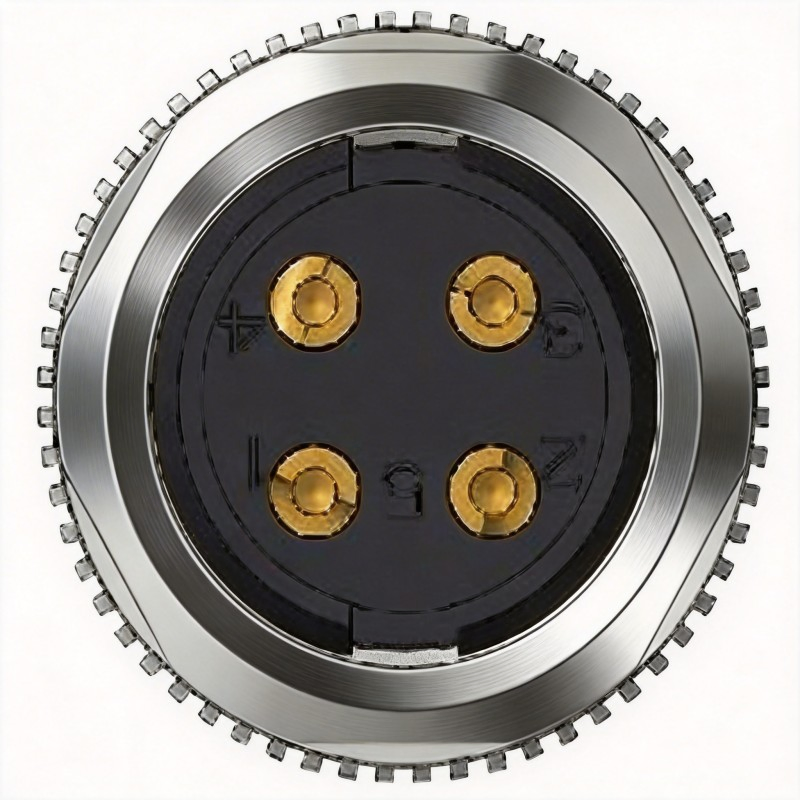 Sensor Terminal Eléctrico Circular Industrial 4-12 Pin Macho Hembra Impermeable Auto Médico M23 M5 M8 M16 M12 Conector de Aviación