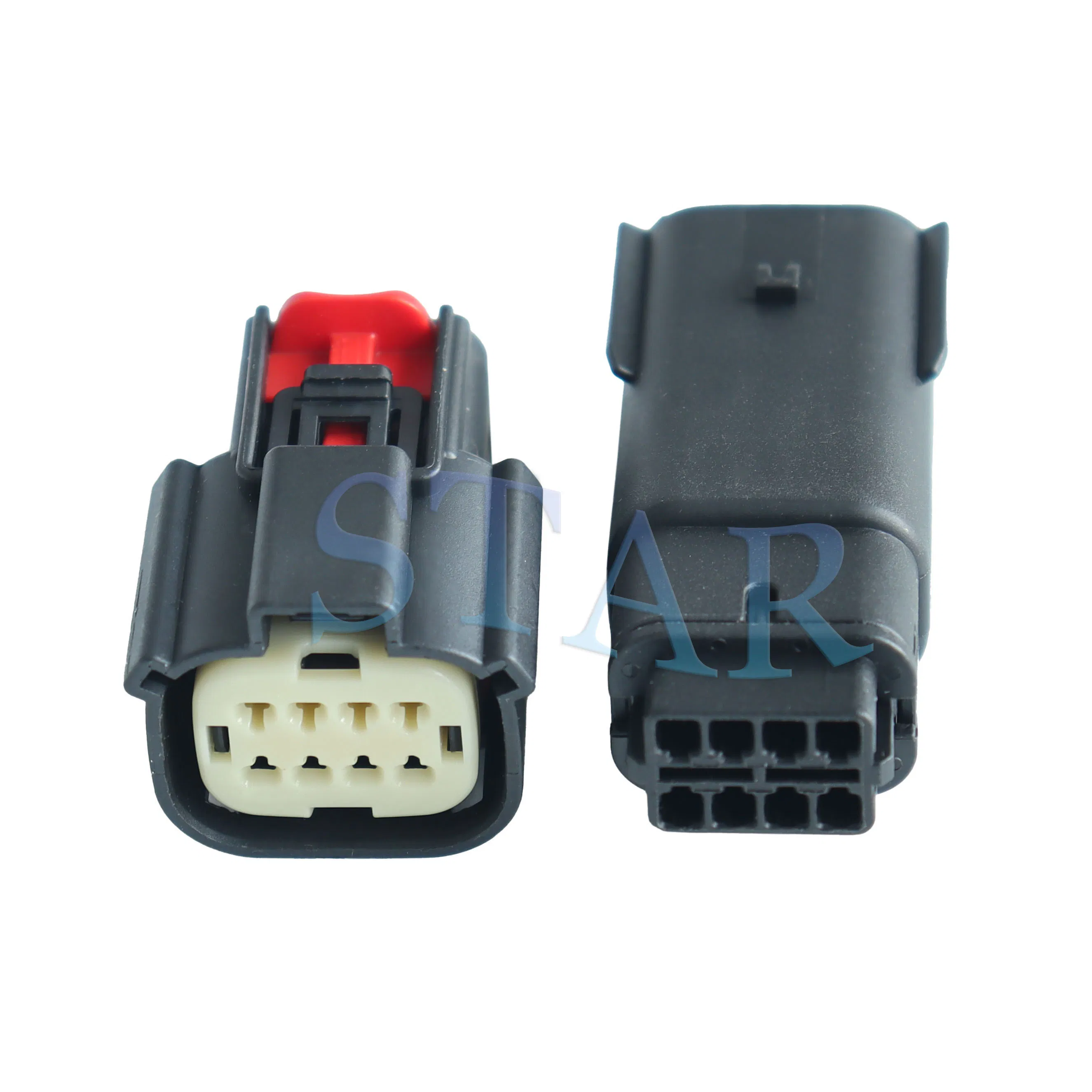 Conector Sello Automotriz Molex 8 Enchufe Macho Negro Mx150 Serie 3.5mm