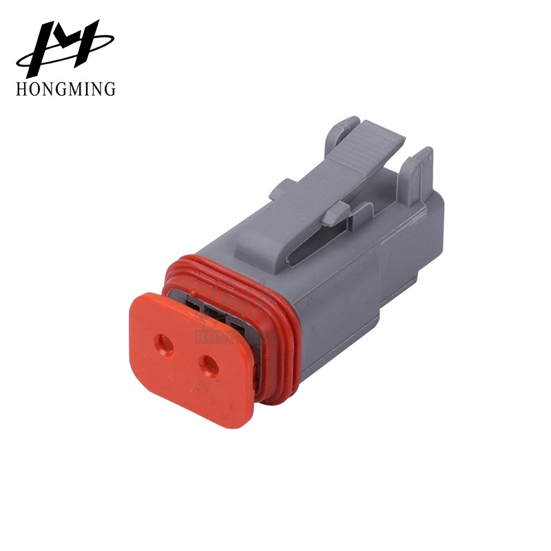 Conectores de arnés de cableado automotriz Deutsch Dt a prueba de agua Tyco Dt04-2p 2