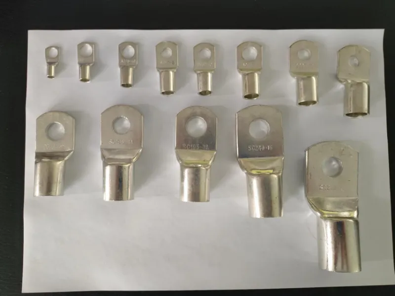 Conectores de terminal de anillo para cables de batería de cobre SC Suministros automotrices AWG