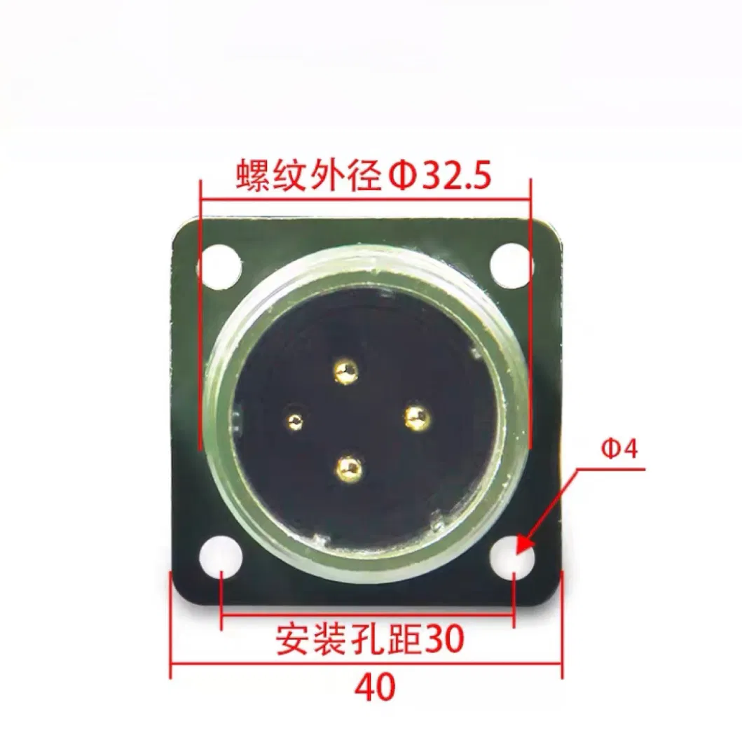 Estructura interna del cable de servo