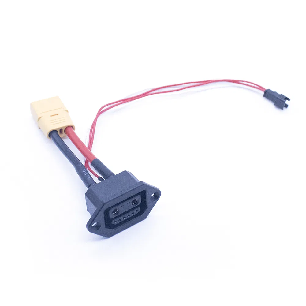 2 6 Conector de Comunicación de Torre Xt90 Enchufe Macho Hembra Cable de Señal de Carga y Descarga de Batería de Litio para Vehículo Eléctrico