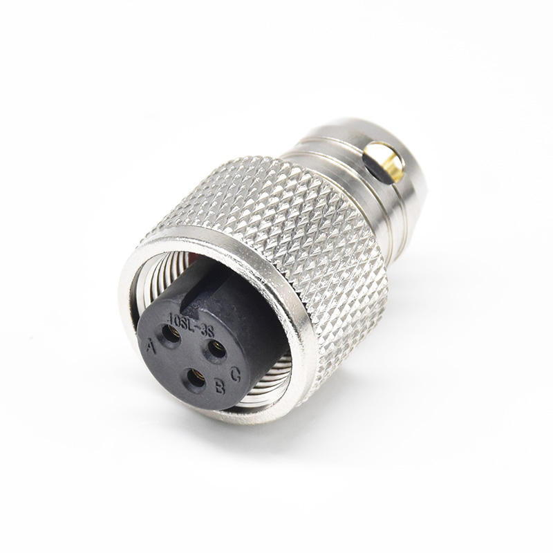 Conector Solder Tipo Femenino Moldable a Prueba de Agua Industrial Automotriz Ms-10SL2/3/4 IP67