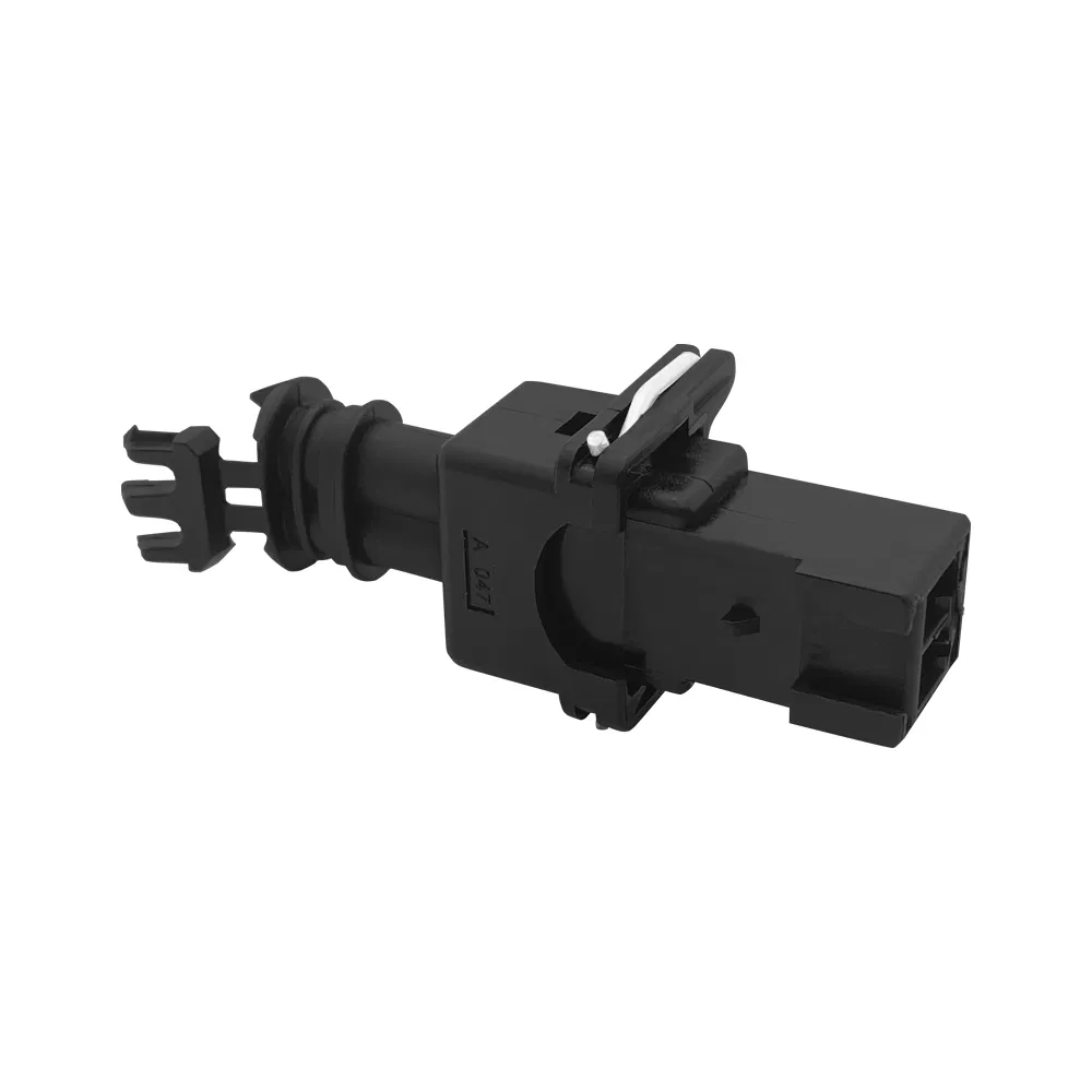 Fabricación 2p Conector de enchufe del arnés del sensor de temperatura del agua del automóvil y bocina de caracol