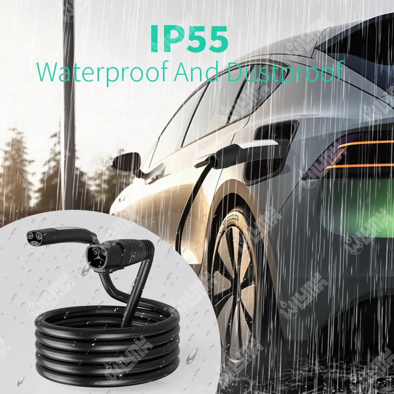 Conector Nacs Premium 48A para carga de vehículos eléctricos Tesla