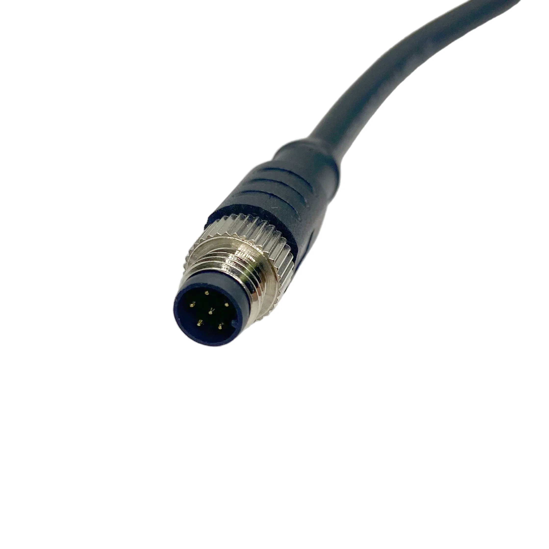 M8 6pin Moldeo Masculino IP67 Conector de Cable Sensor Circular