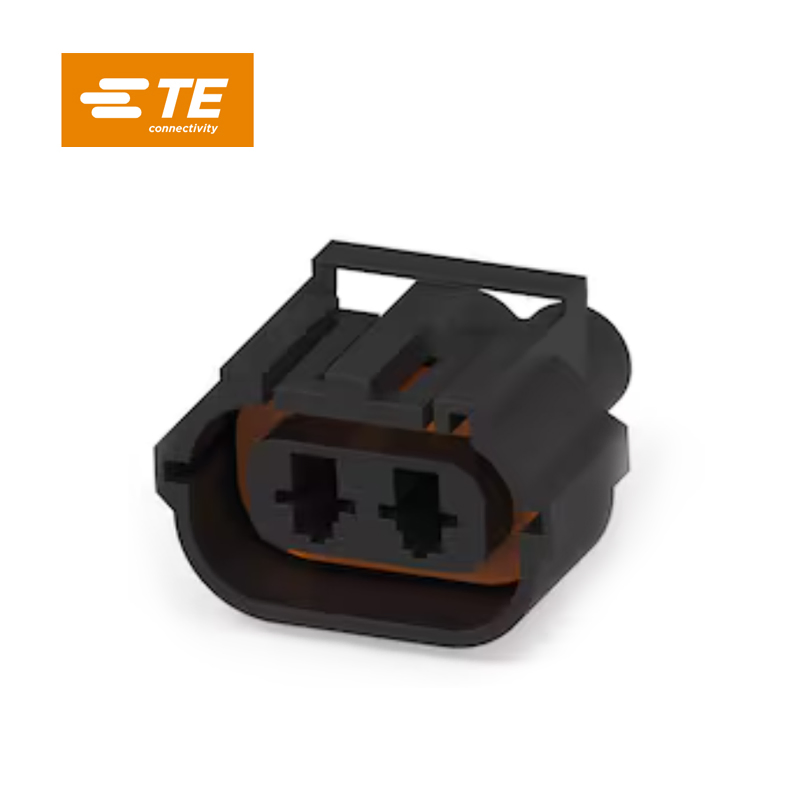 Conector hembra de carcasa de fila Genuine Te/Tyco/AMP para arnes de cableado de ECU automotriz 368482-1 3 Filas 2mm/9.5mm Paso