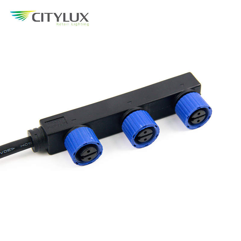 Citylux M15 IP68 Conector Impermeable 2 Conector de Cable LED de Pin para Iluminación LED Exterior