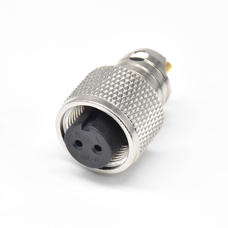 Conector Solder Tipo Femenino Moldable a Prueba de Agua Industrial Automotriz Ms-10SL2/3/4 IP67