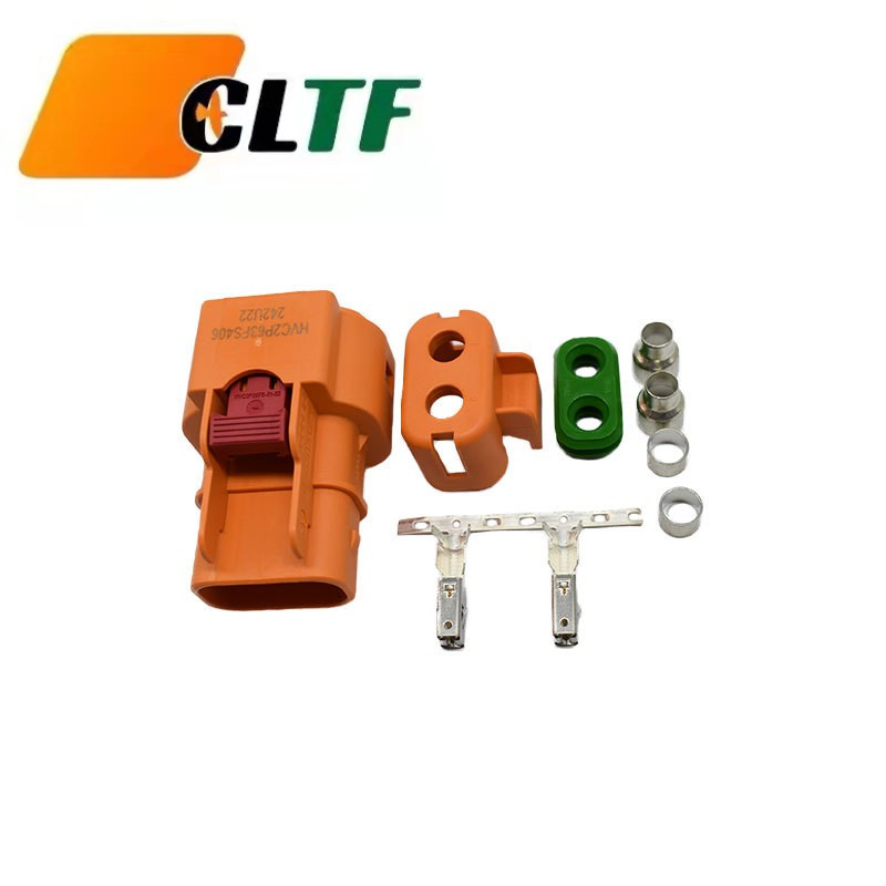 Conector de vehículo nuevo de energía Amphenol de alta tensión 1 2 3 4 con enchufe de núcleo de clavija macho hembra automático