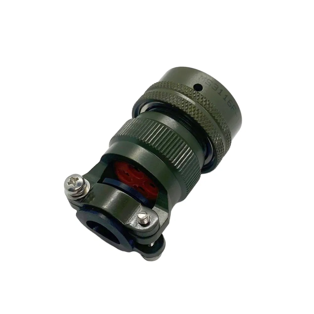 Conector circular macho Ms3116f 14-4p para robots especiales