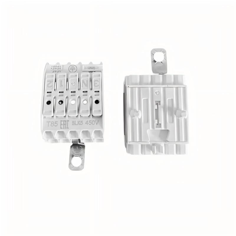 Conector de luminaria sin tornillos Conector de iluminación Conector de lámpara 5 Polos Conector de cable Conector sin tornillos Color blanco 5 Terminal de pin