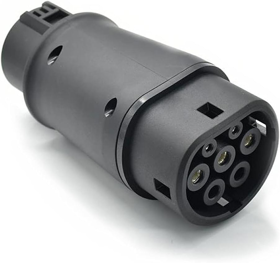 Adaptador de Cargador de EV Tipo 1 a Tipo 2 Adaptador de Carga de Vehículo Eléctrico (SAE j1772 a IEC62196)